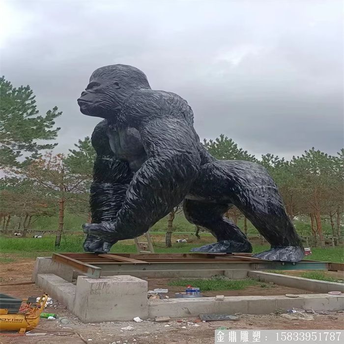 玻璃鋼大型金剛雕塑 (4) 玻璃鋼大型金剛雕塑 (4)