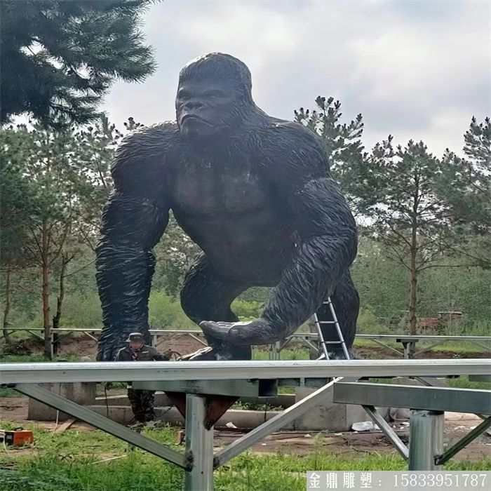 玻璃鋼大型金剛雕塑 (7)