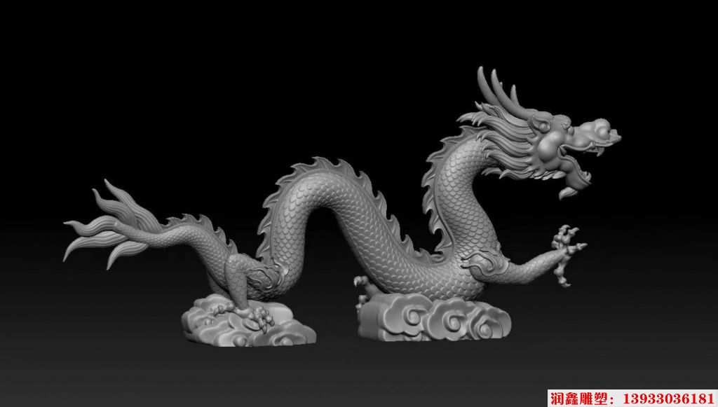 玻璃鋼仿真龍雕塑 動物龍雕塑 動物雕塑廠家
