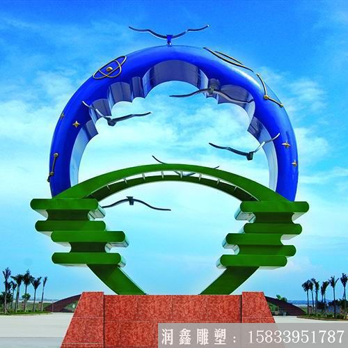 不銹鋼雕塑廠 景觀雕塑 校園雕塑